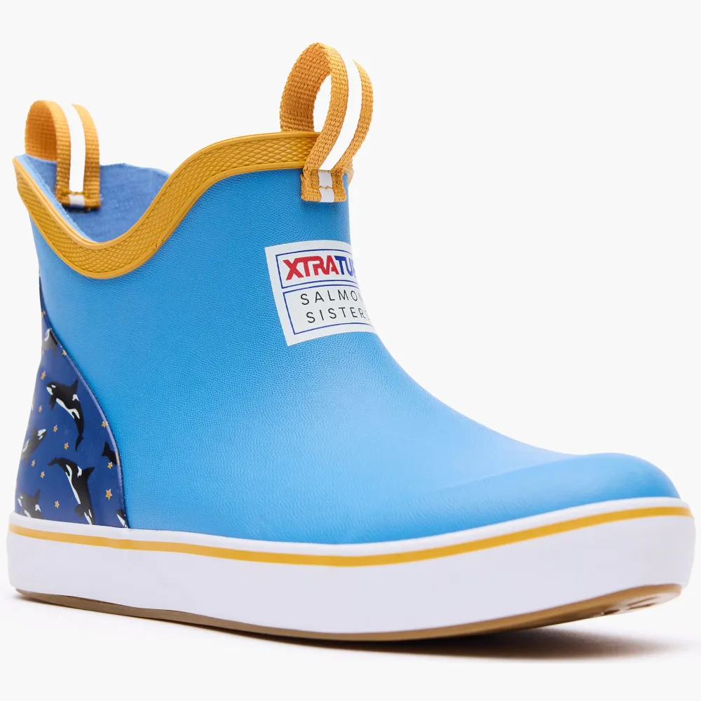 Kids' Salmon Sisters Ankle Deck Boot|XTRATUF Discount
