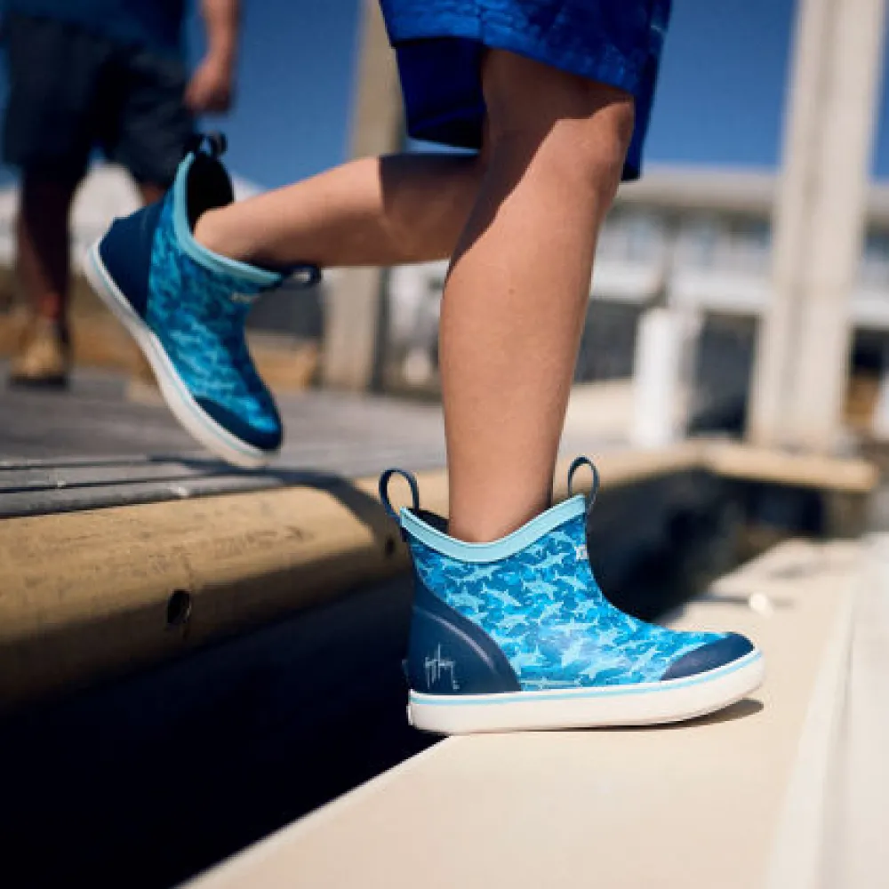 Little Kids Ankle Deck Boot Guy Harvey|XTRATUF Outlet
