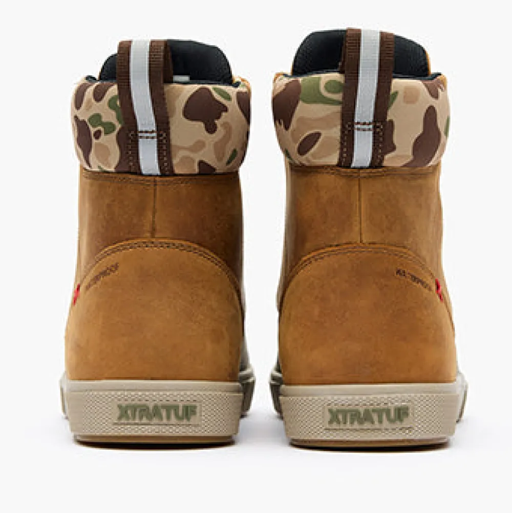 Men's 6 in Leather Lace Ankle Deck Boot|XTRATUF Hot