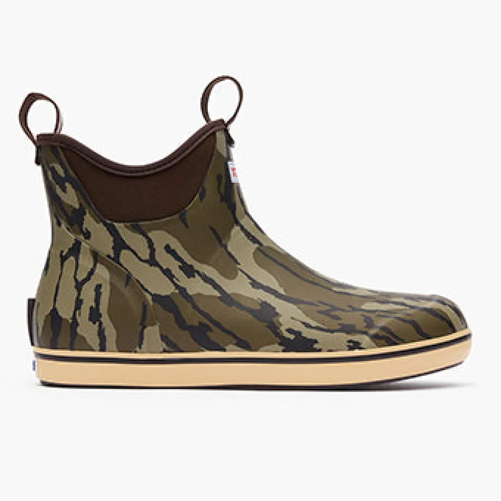 Men's 6 in Mossy Oak™ Bottomland Ankle Deck Boot|XTRATUF Clearance