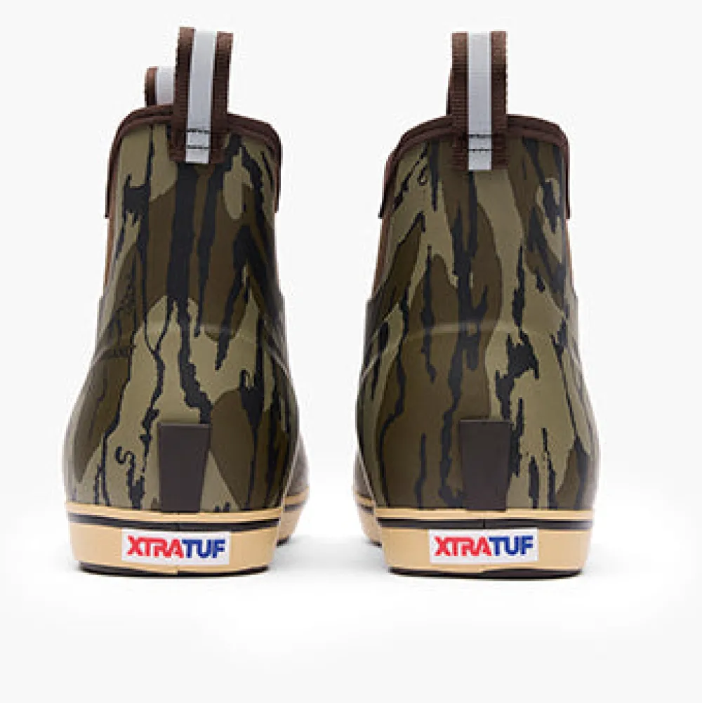 Men's 6 in Mossy Oak™ Bottomland Ankle Deck Boot|XTRATUF Clearance