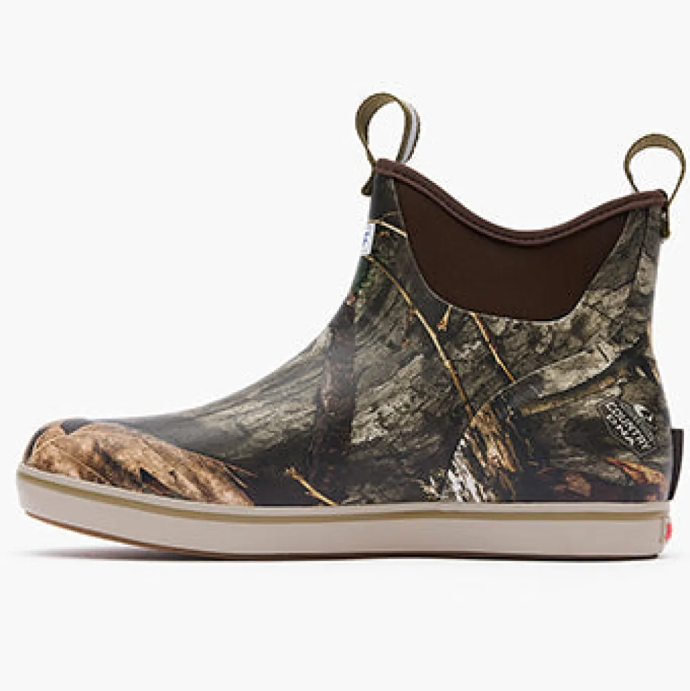 Men's Mossy Oak® Country DNA 6 in Ankle Deck Boot|XTRATUF Outlet