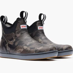 Women's 6 in Black Ankle Deck Boot|XTRATUF Outlet