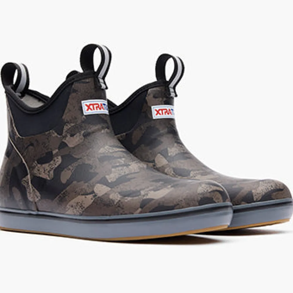 Women's 6 in Black Ankle Deck Boot|XTRATUF Outlet