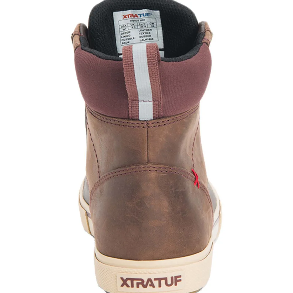 Women's 6 in Leather Lace Ankle Deck Boot|XTRATUF Hot