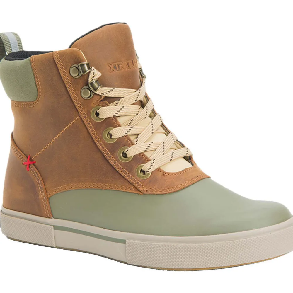 Women's 6 in Leather Lace Ankle Deck Boot|XTRATUF