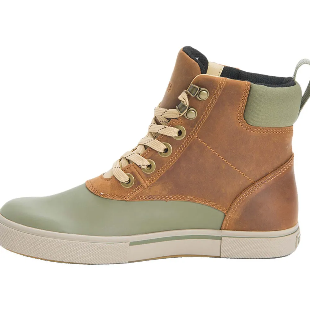 Women's 6 in Leather Lace Ankle Deck Boot|XTRATUF