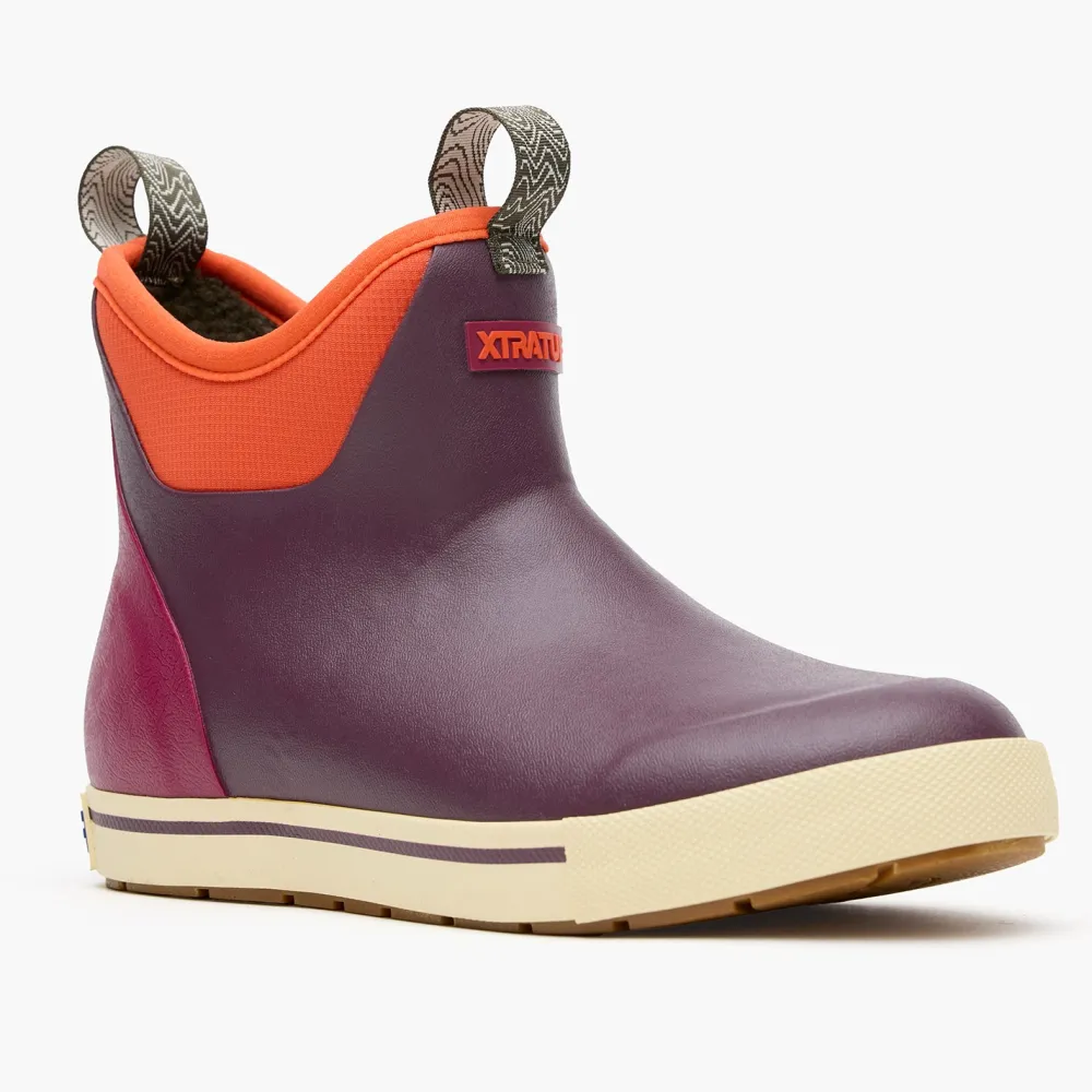 Women's Camp Fleece Lined 6 in Ankle Deck Boot|XTRATUF New
